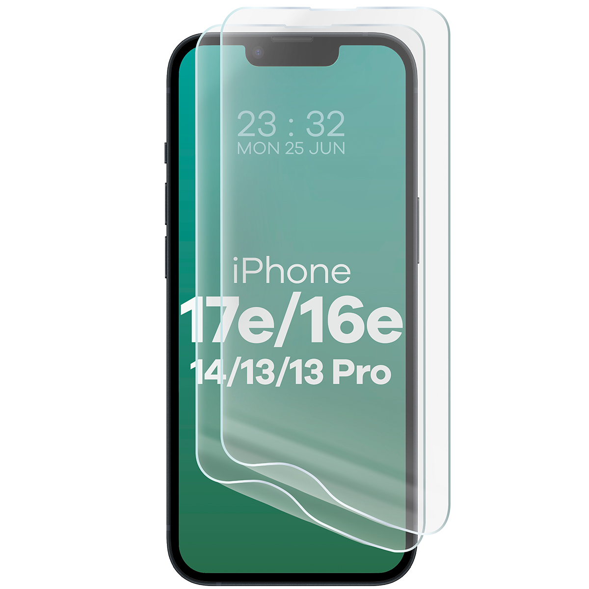 Perfekcyjnie przylegająca folia hydrożelowa Bizon Film Hydrogel Front Duo